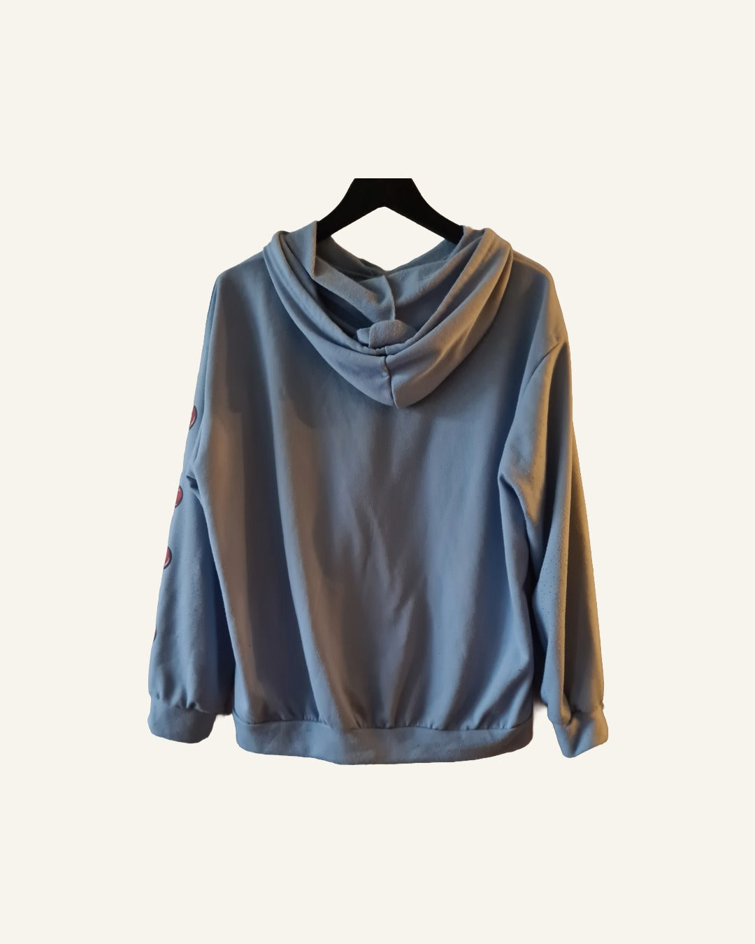 Shein hoodie met print – maat L/XL – Tweedehands