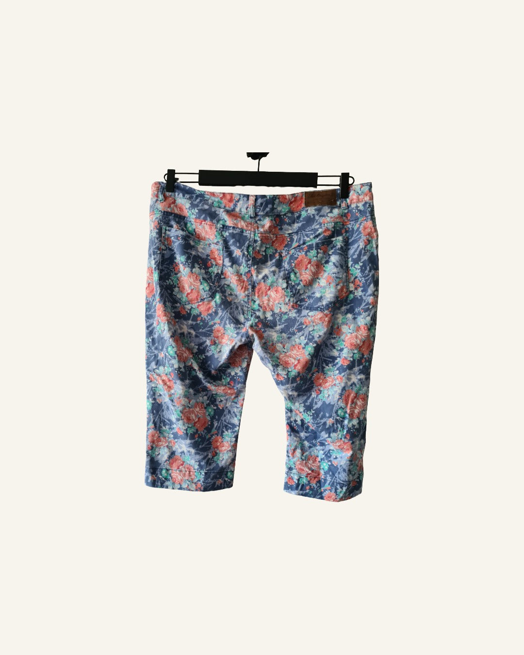 Fitt Originals – 3/4 broek met bloemenprint – maat 46 – Tweedehands