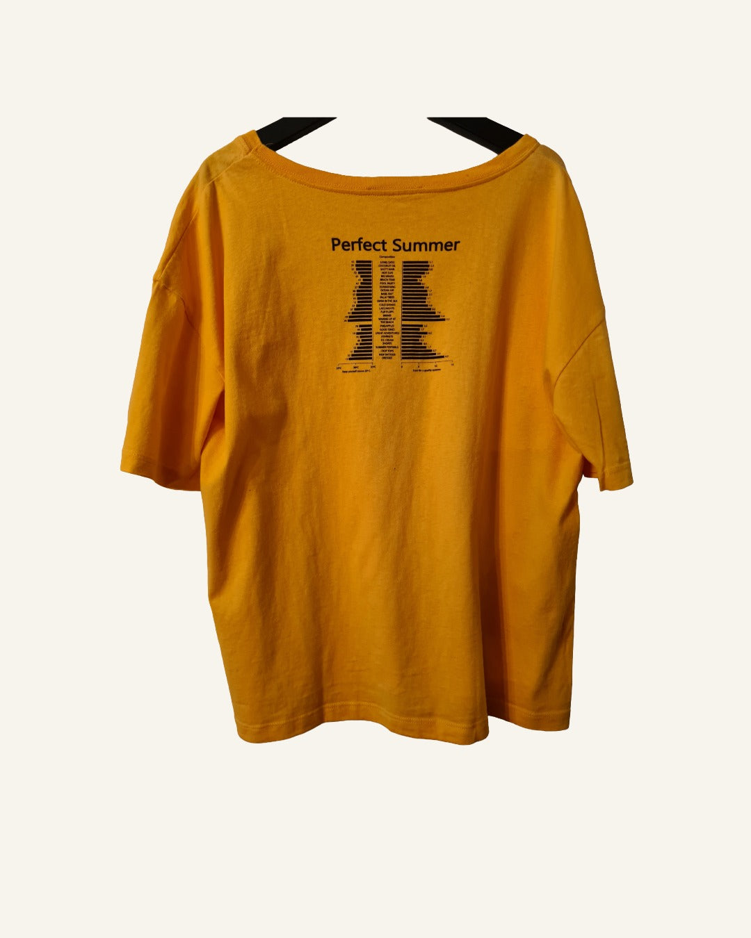 Zara T-shirt met print – maat S – Tweedehands