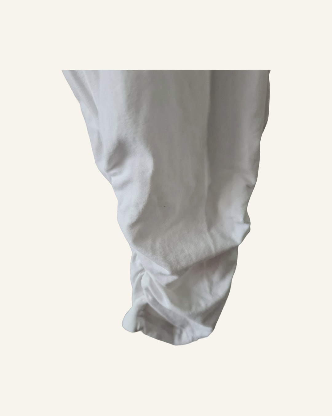 Miss Etam witte legging – maat L – Tweedehands