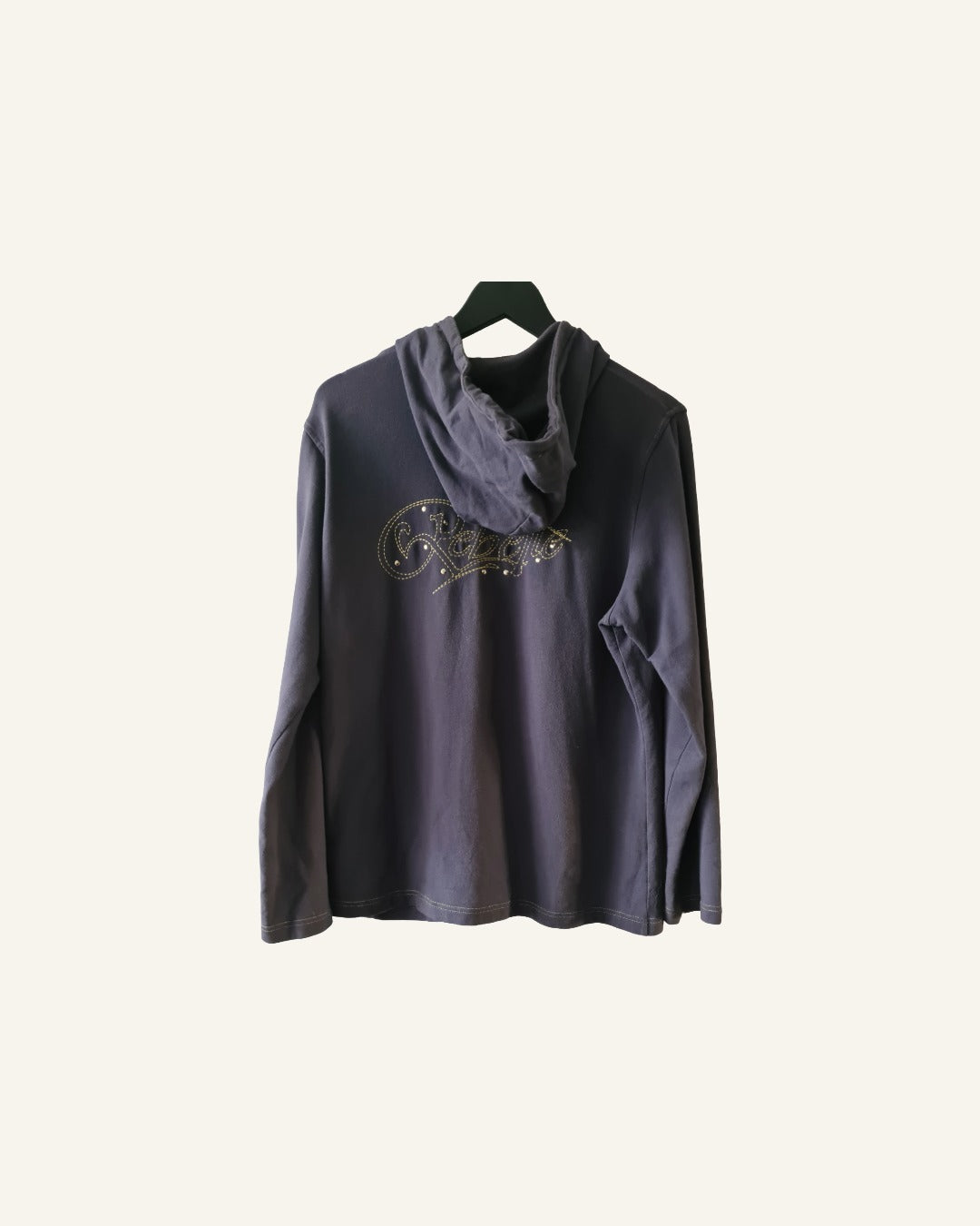 Rebelle vest met capuchon en rits – maat 44 – Tweedehands