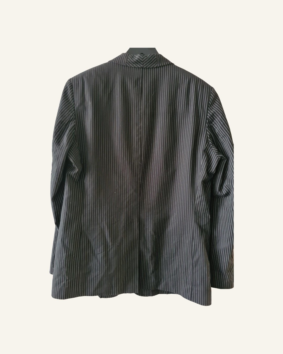 Clockhouse heren blazer met krijtstreep – maat L – Tweedehands