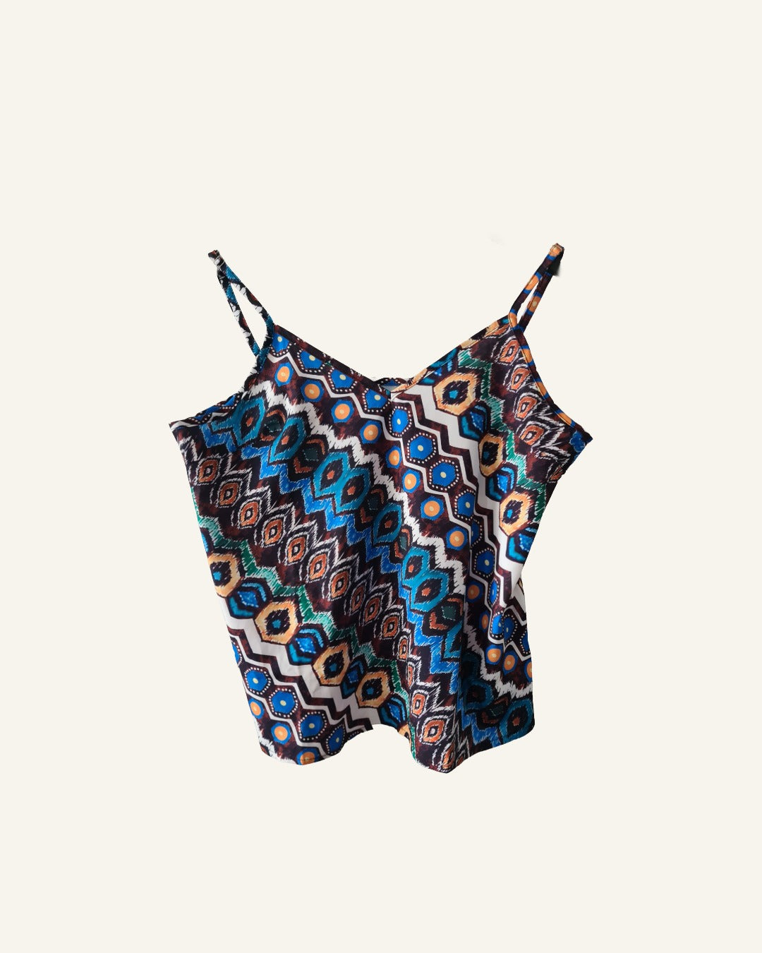 Shein top met print – maat XL – Tweedehands