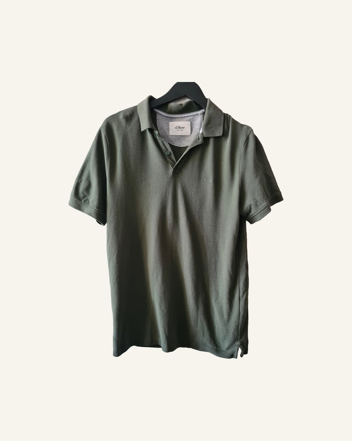 s.Oliver polo - maat L - Tweedehands
