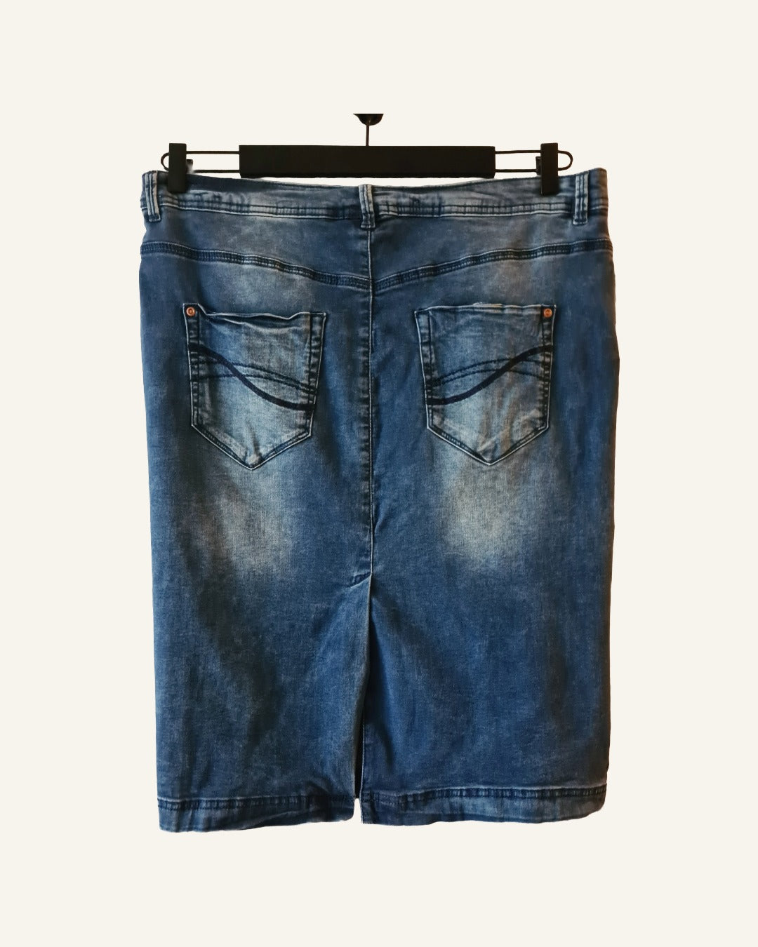 Yessica spijkerrok denim – maat 46 – Tweedehands