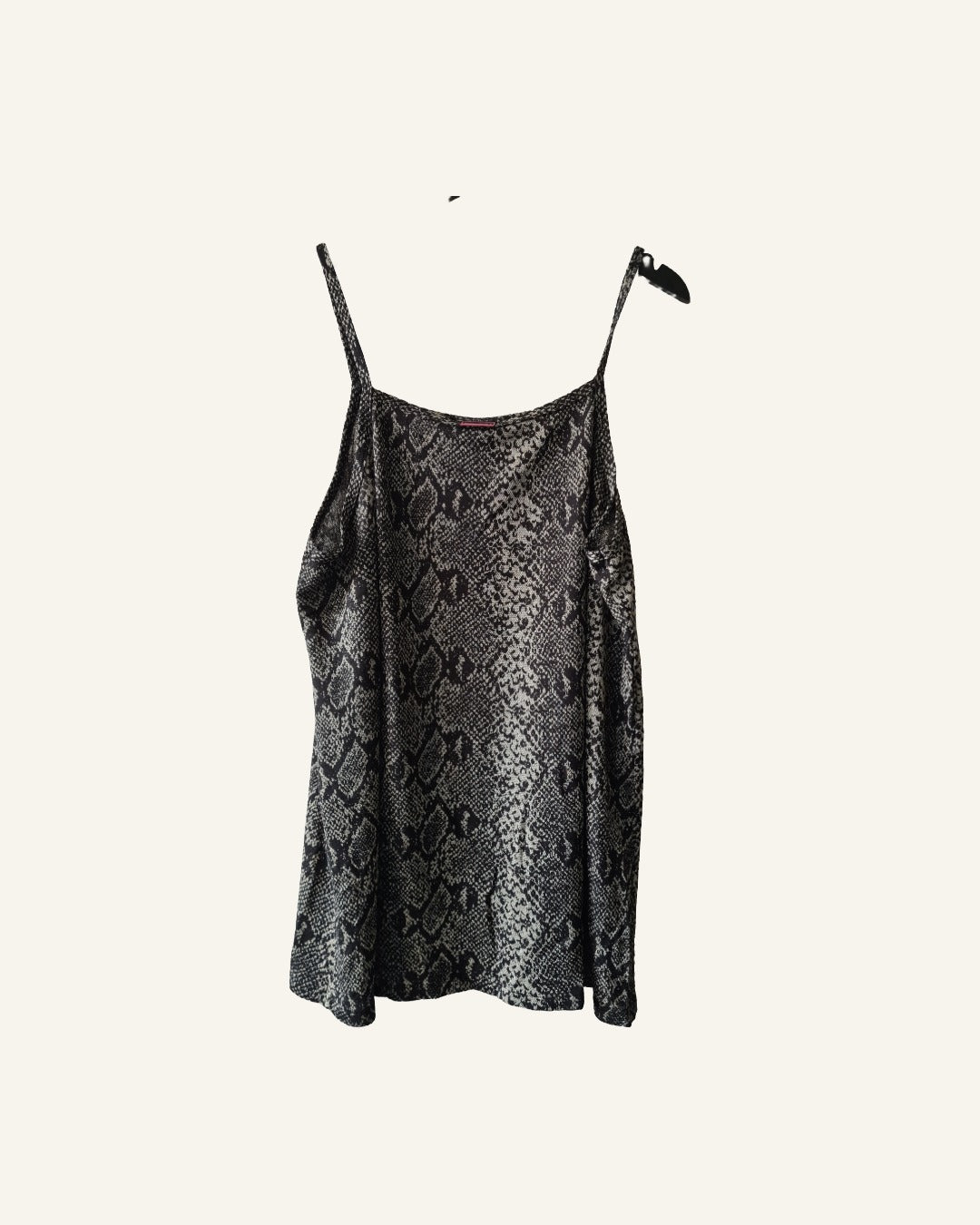 Exabel top met slangenprint – maat 48 – Tweedehands