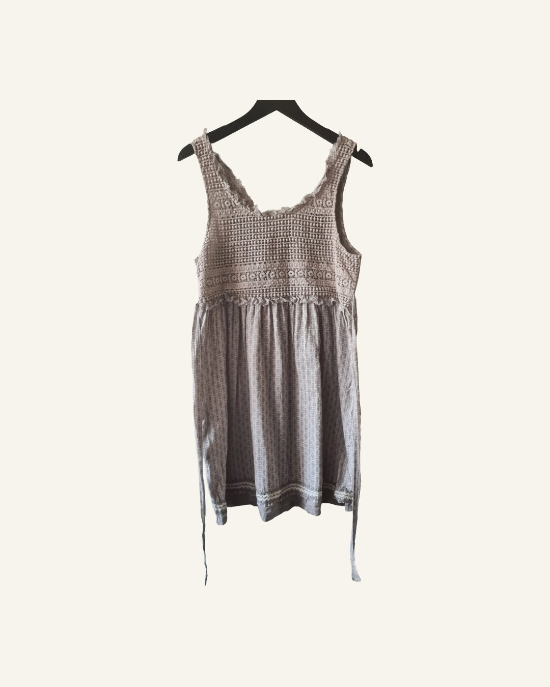 NU by Staff Woman jurk met crochet bovenkant – maat XL – Tweedehands