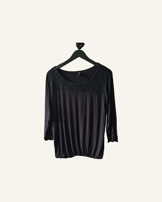 Jean Pascale Top / longsleeve – maat M – Tweedehands