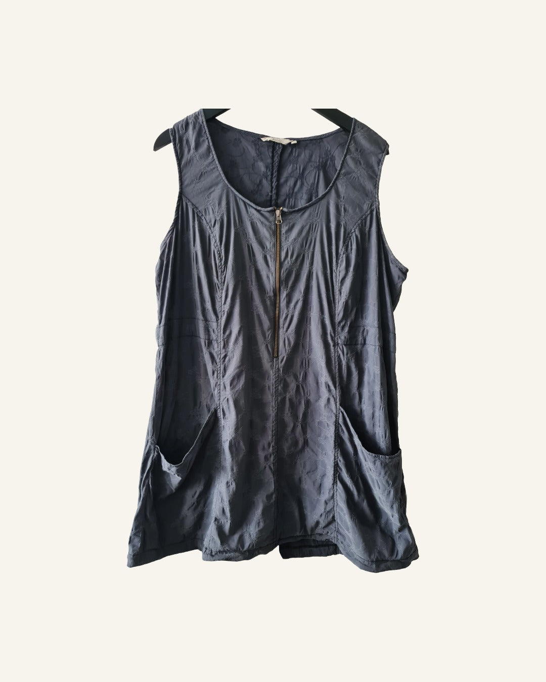 Miss Etam tuniek met rits – maat 52 – Tweedehands