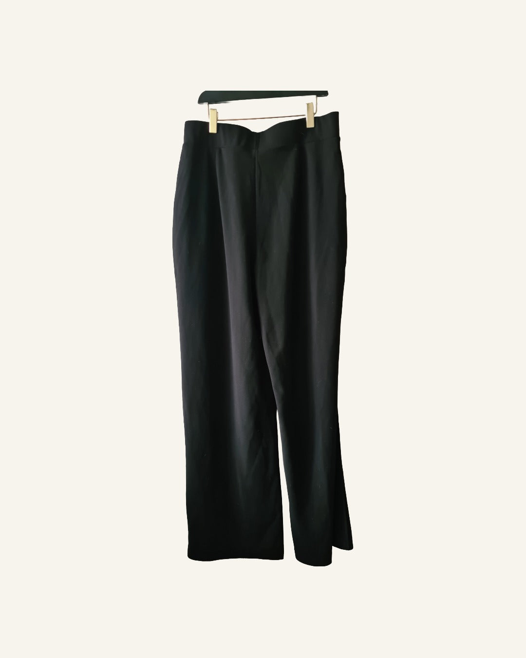 H&M broek zwart – maat M – rechte pijp – Tweedehands