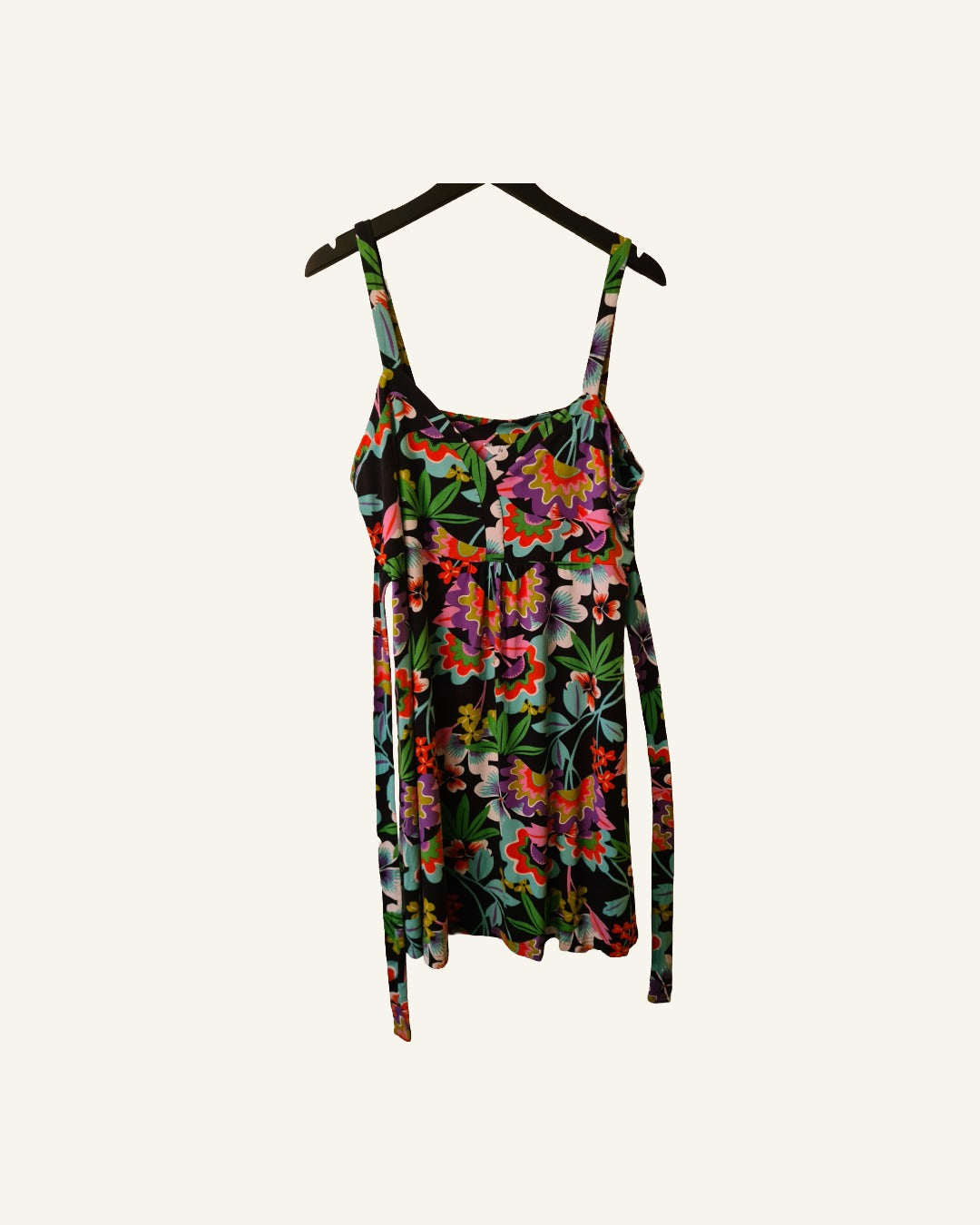 Miss Etam jurk met print – maat XXL – Tweedehands