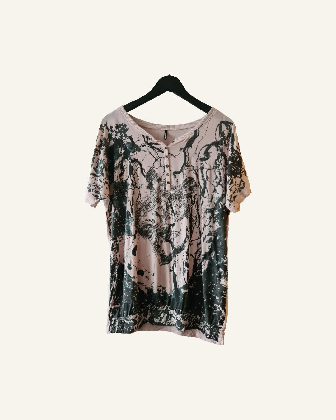 Soyaconcept tuniek met print – maat M – Tweedehands