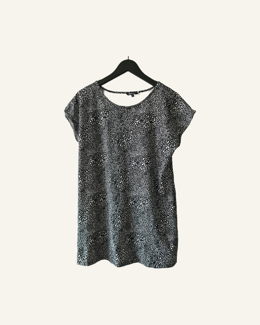 MS Mode jurk met stippenprint – maat M – Tweedehands