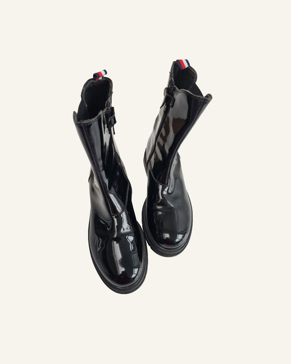 Tommy Hilfiger lakleren laarzen – maat 38 – Tweedehands