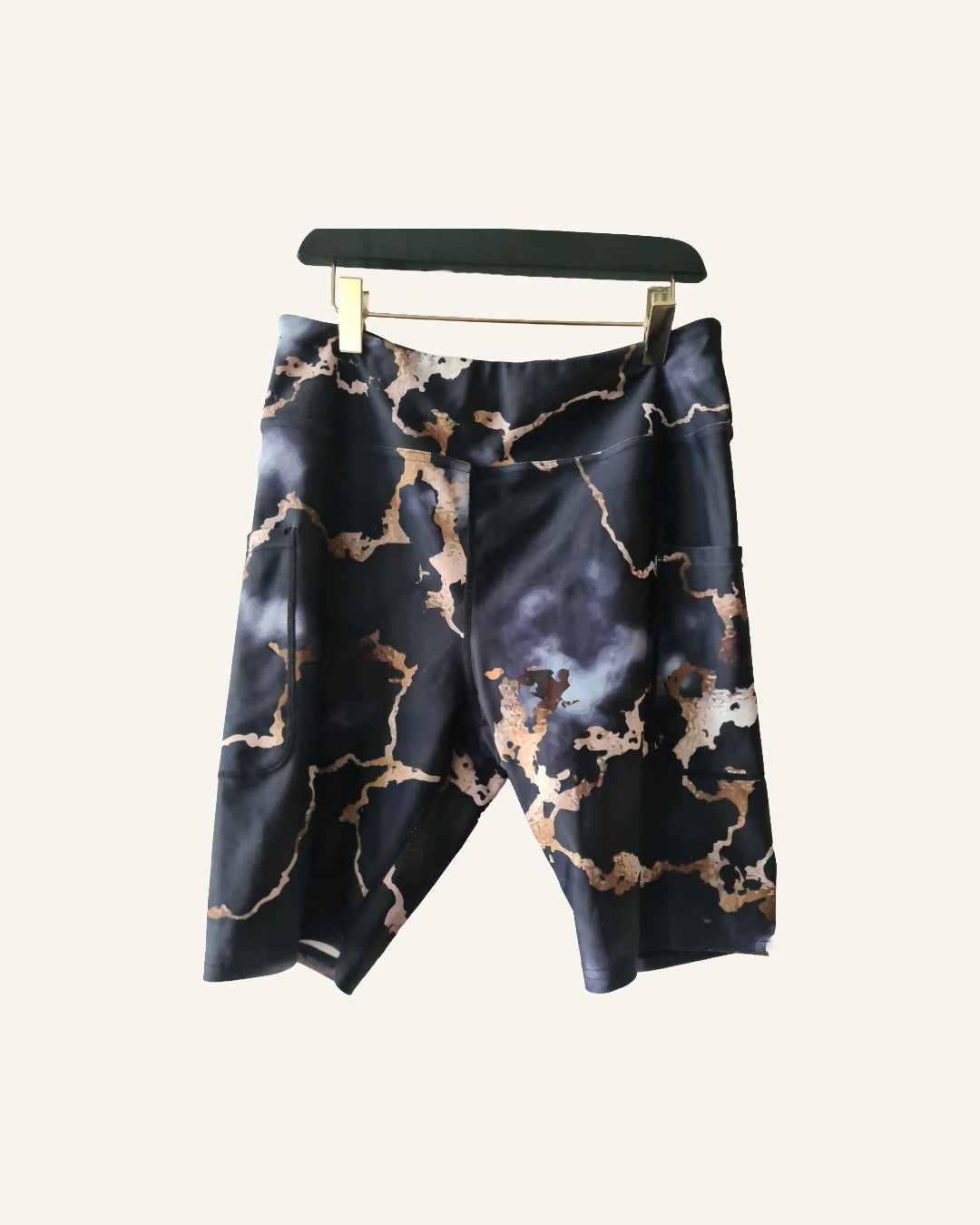 Maya Freya wielrennersbroekje met print – maat L – Tweedehands