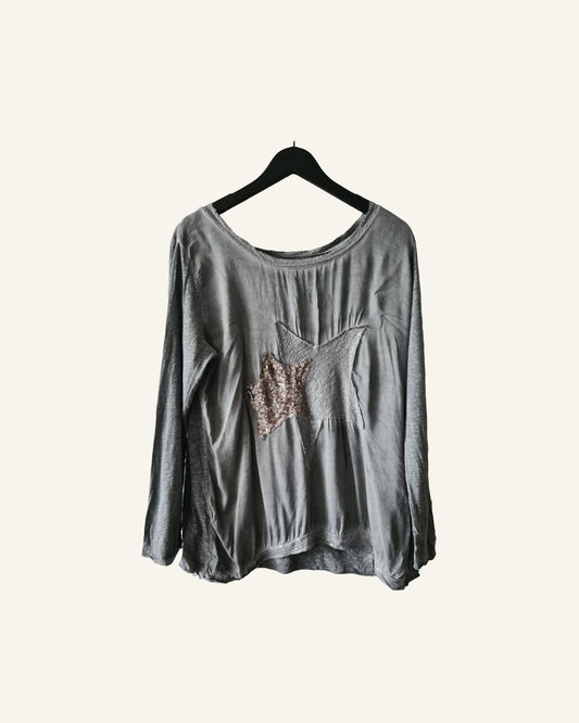 Tuniek shirt – maat 44/46 – Tweedehands