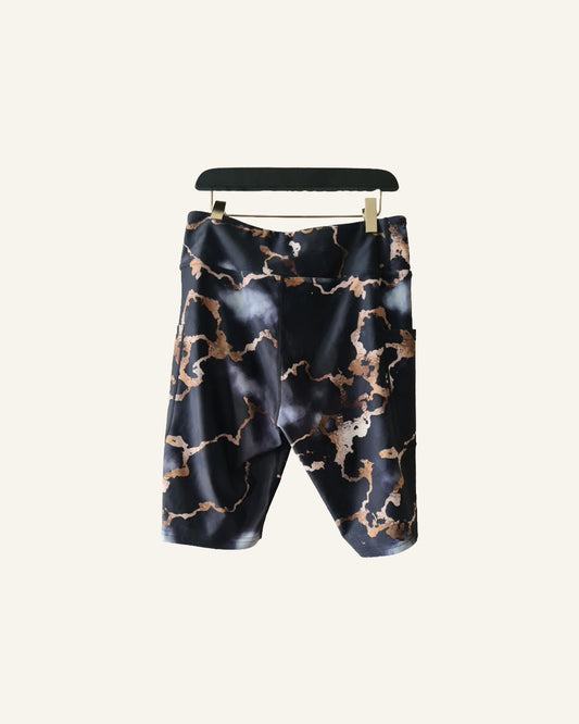 Maya Freya wielrennersbroekje met print – maat L – Tweedehands