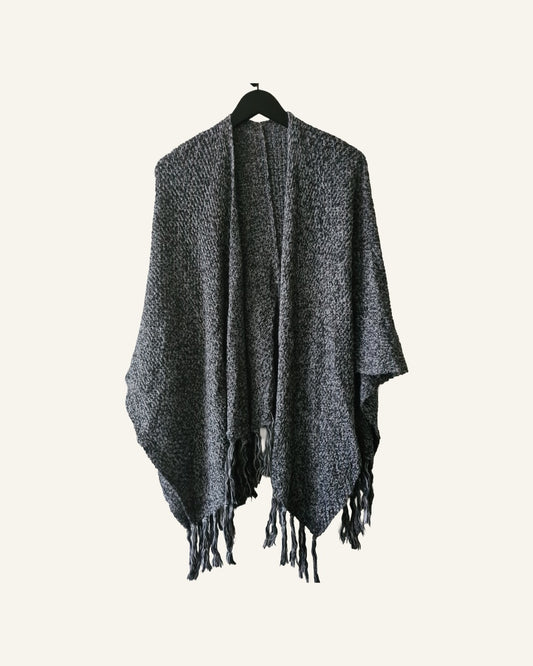 poncho omslag – one size – Tweedehands