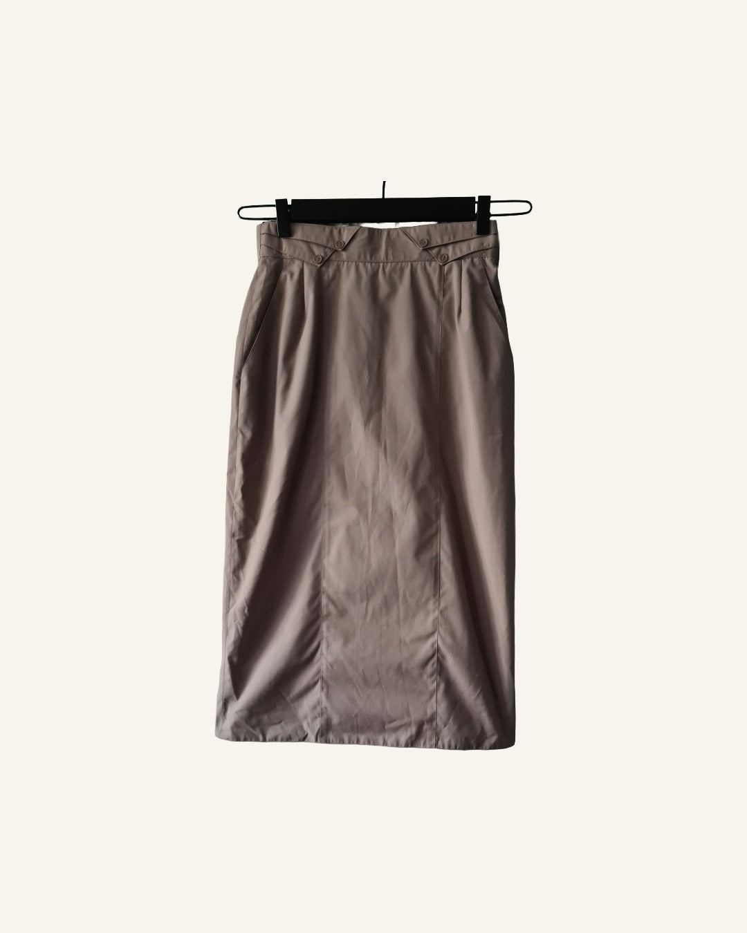 Rok – taupe – maat S – Tweedehands