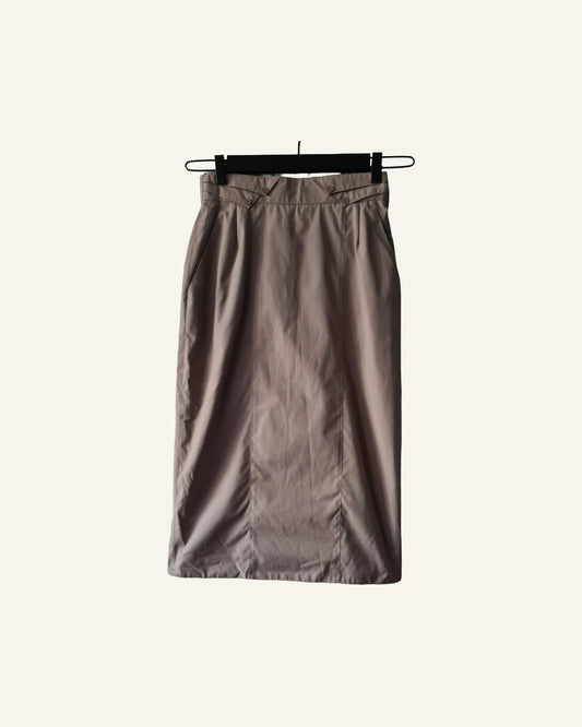 Rok – taupe – maat S – Tweedehands