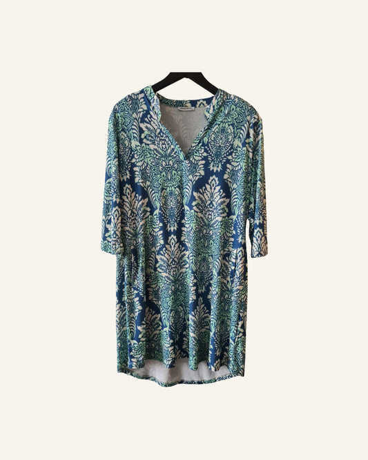 Angelle Milan jurk met print – maat XXL – Tweedehands