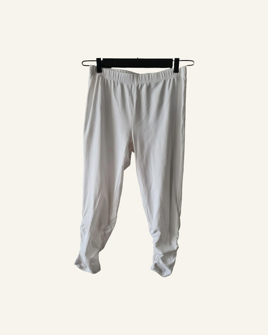 Miss Etam witte legging – maat L – Tweedehands
