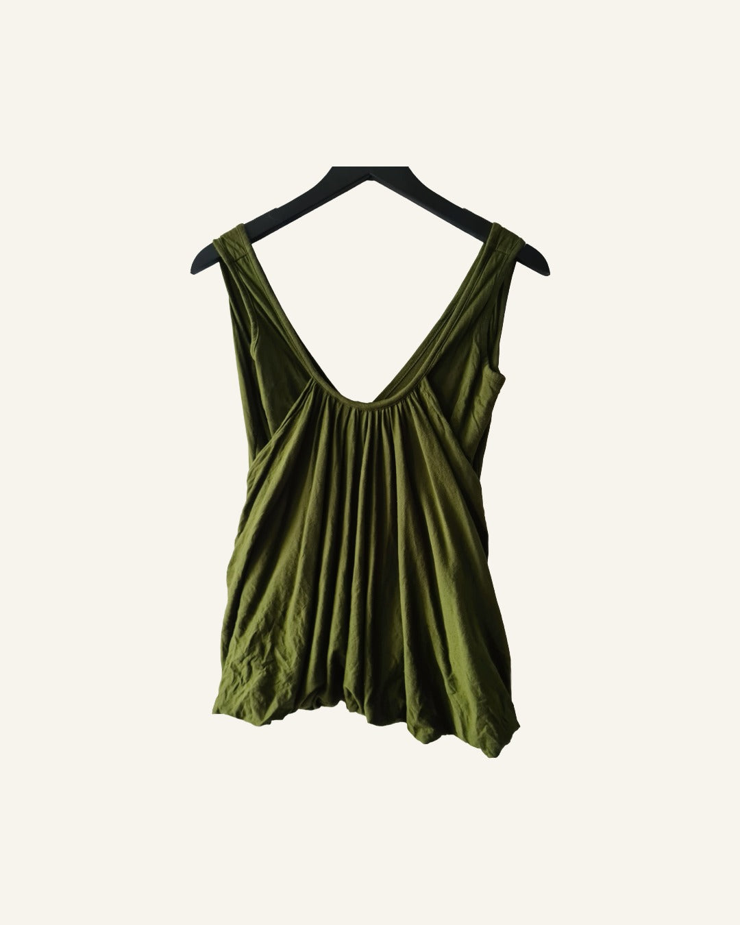 Groene top – maat L – Tweedehands