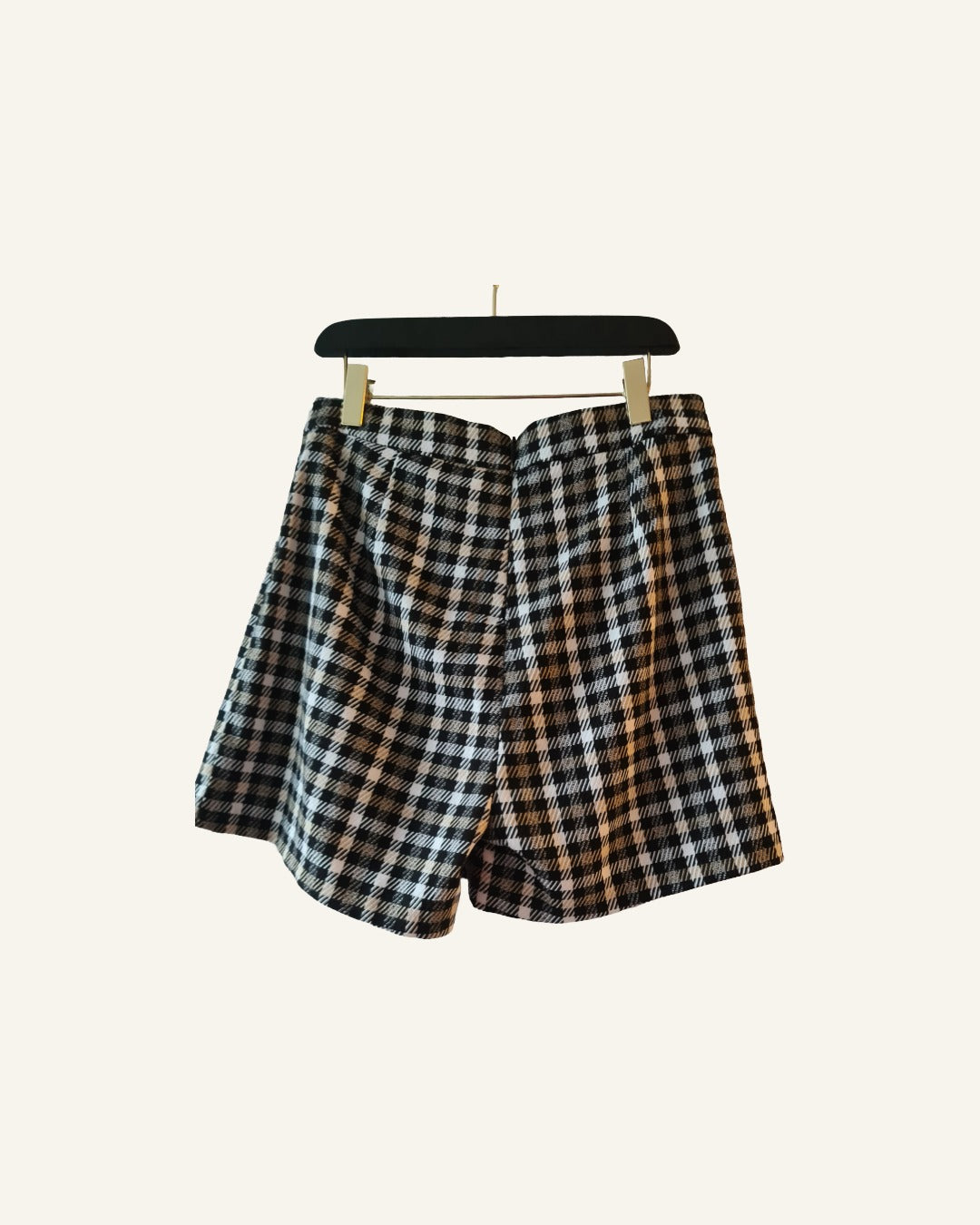 Amisu broekrok ruit – maat 36 / S-M – Tweedehands