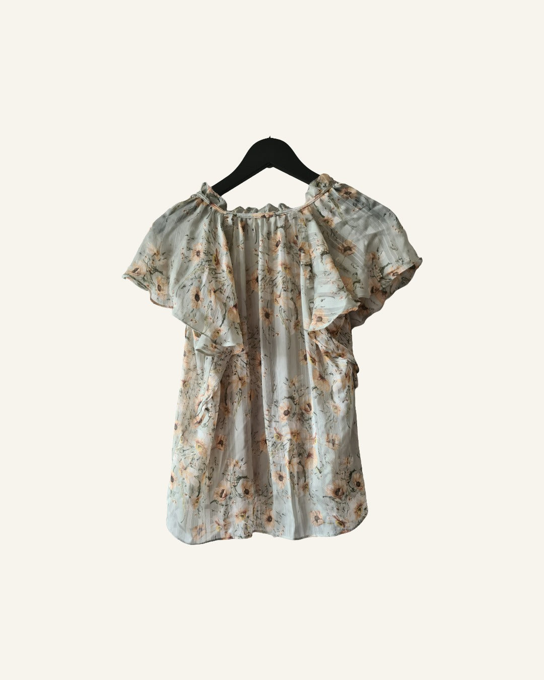 H&M blouse met bloemenprint – maat 44 – Tweedehands