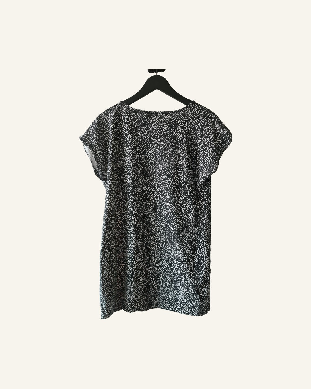 MS Mode jurk met stippenprint – maat M – Tweedehands