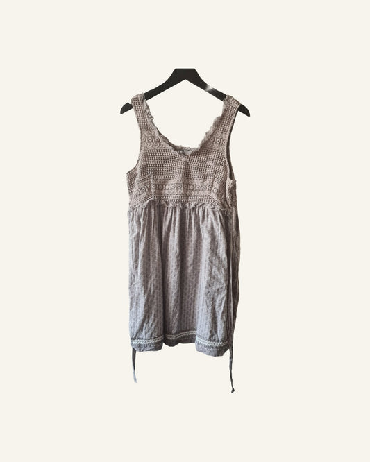 NU by Staff Woman jurk met crochet bovenkant – maat XL – Tweedehands