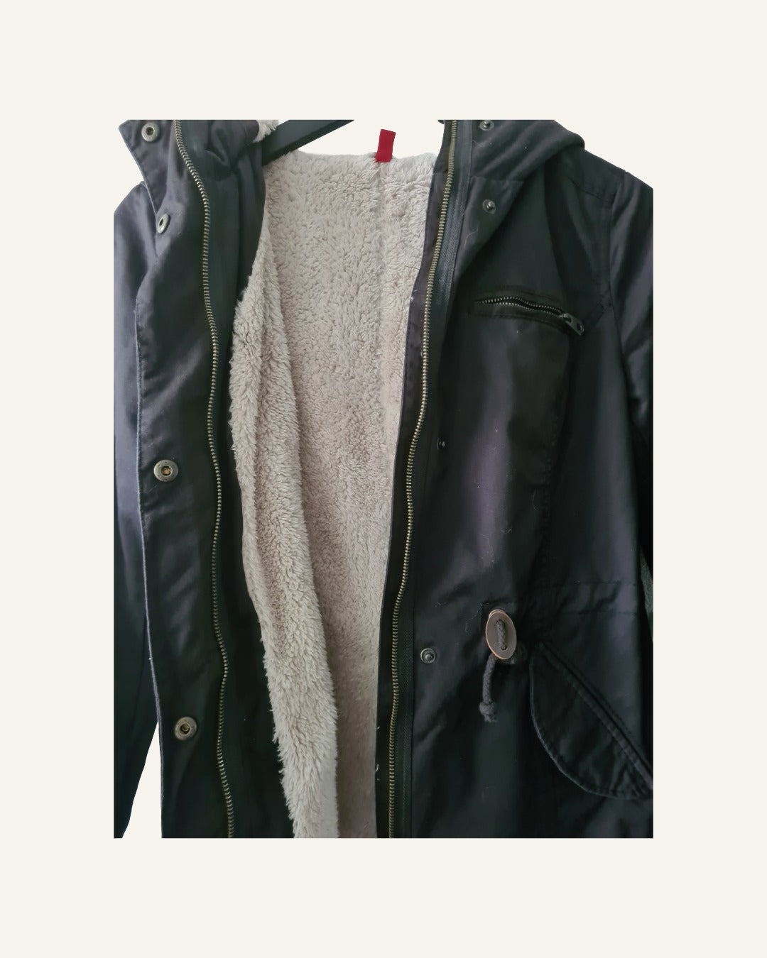 H&M winterjas – maat S/M – Tweedehands