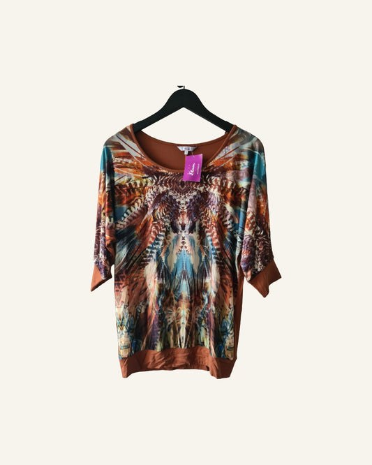Miss Etam tuniek – maat S – multicolor print (nieuw met kaartje)