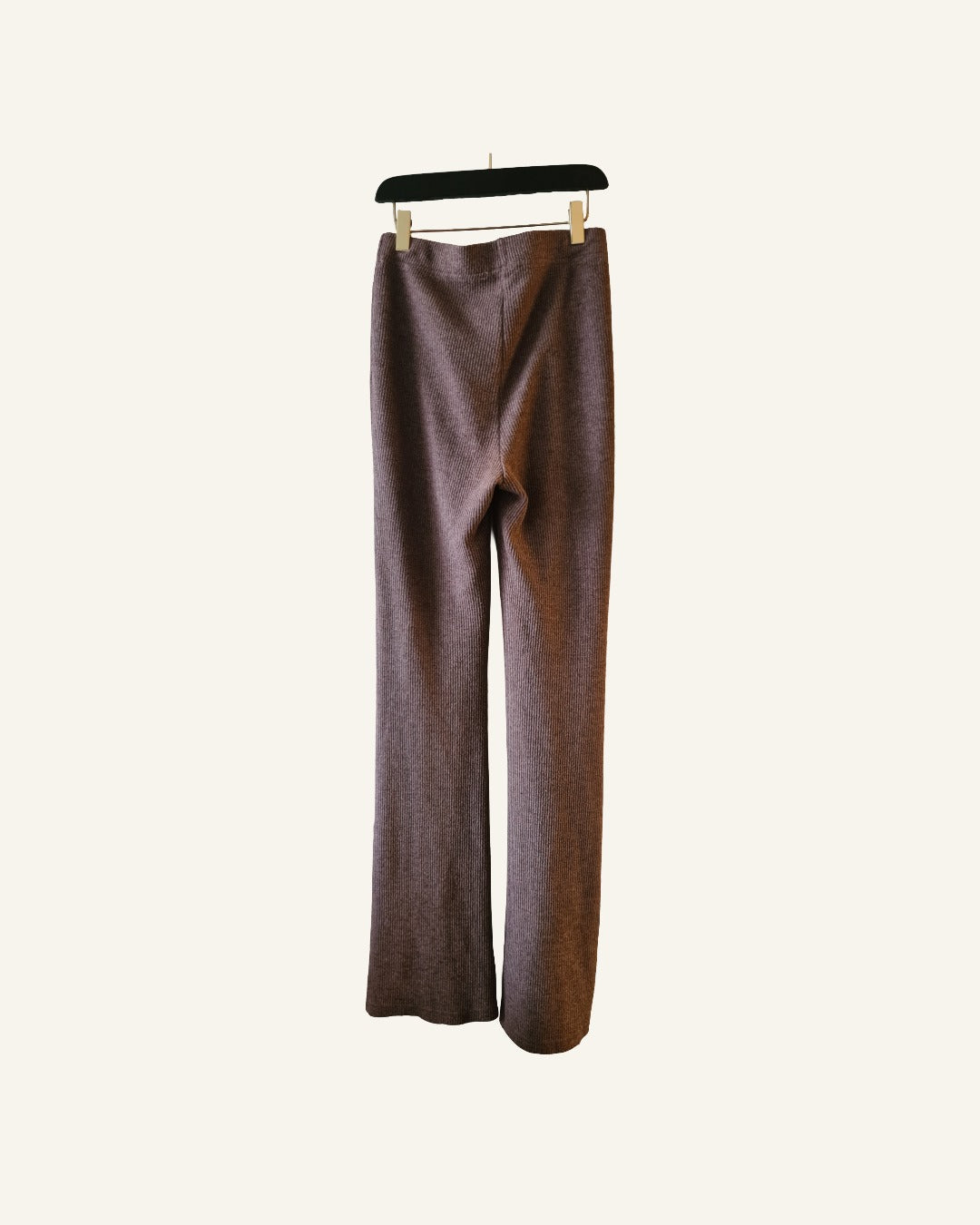 Bruine ribstof broek – maat XS – Tweedehands