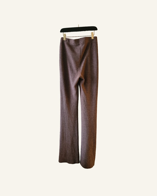 Bruine ribstof broek – maat XS – Tweedehands