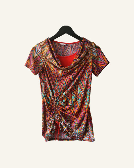 Miss Etam shirt – maat S – Tweedehands