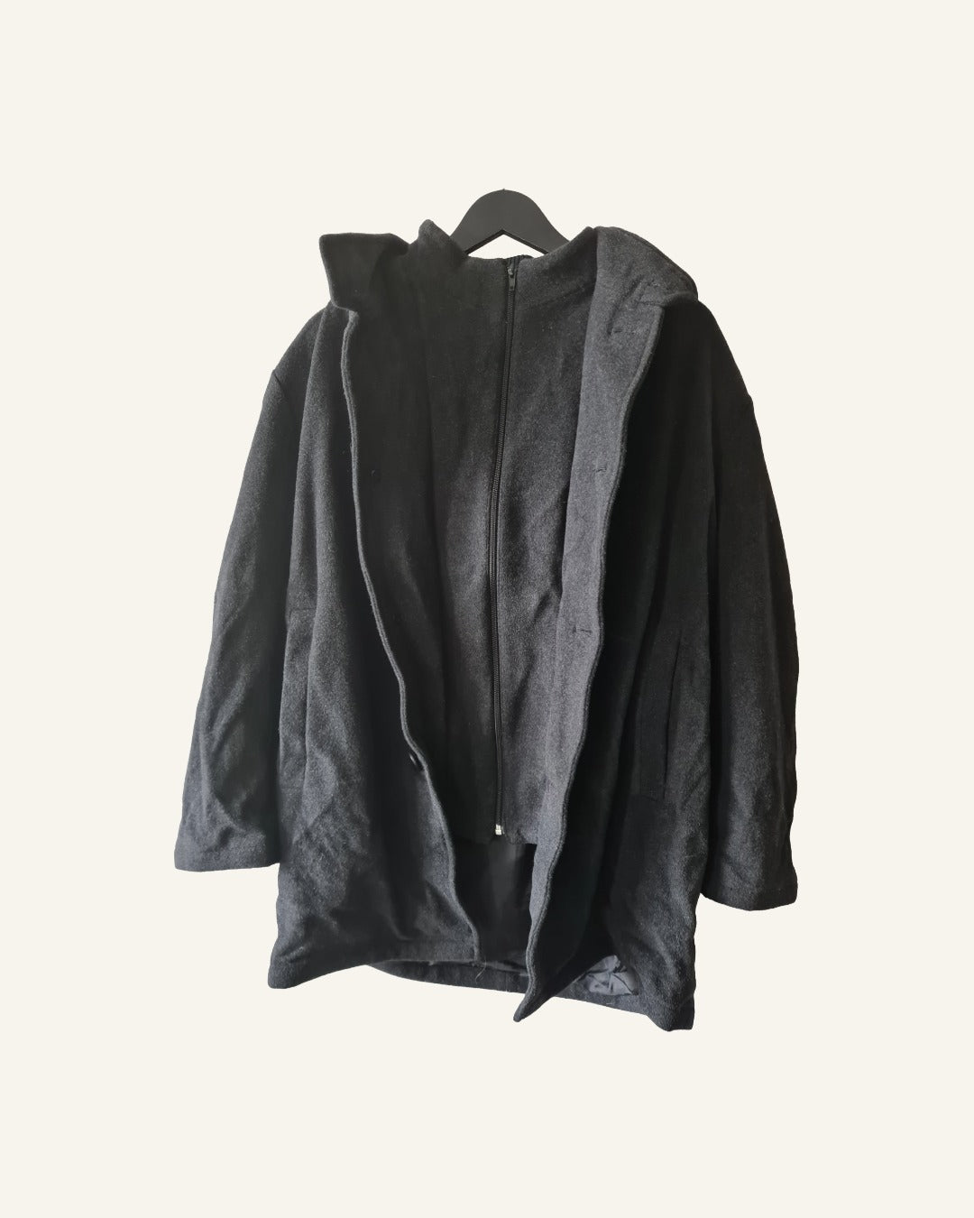 Marderley mantel – maat L/XL – Tweedehands