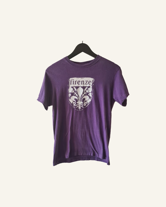 Zeus T-shirt met print – maat S – Tweedehands