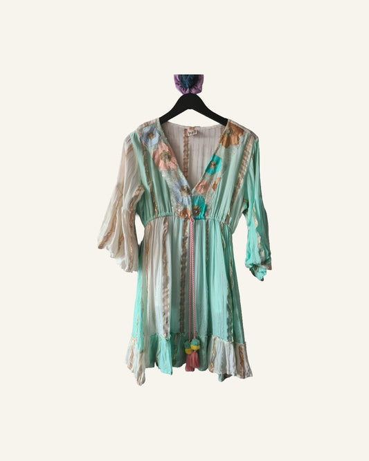 Boho jurk – maat L/XL – Tweedehands