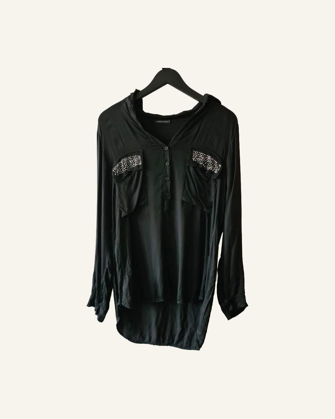 Made in Italy top – maat L – Tweedehands